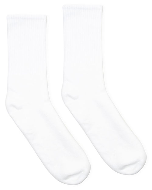 SOCCO SC200  USA-Made Solid Crew Socks