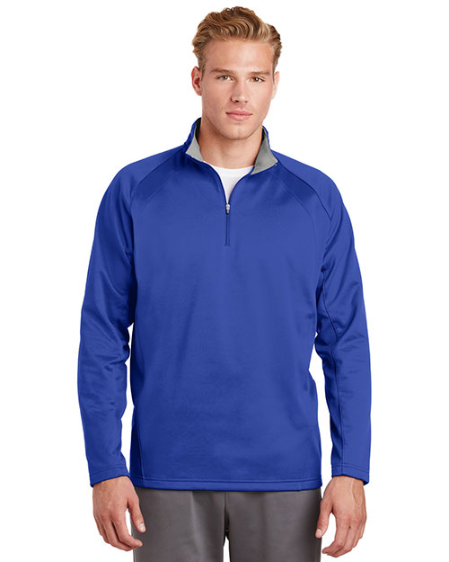 Sport-Tek F243 Men 1/4 Zip Sport Wick Fleece