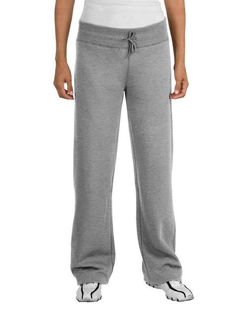Sport-Tek L257 Women Fleece Pant Athletic Heather at bigntallapparel