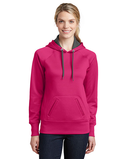  Sport-Tek Ladies Tech Fleece Hooded Sweatshirt. LST250