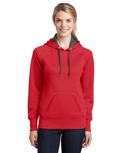  Sport-Tek Ladies Tech Fleece Hooded Sweatshirt. LST250