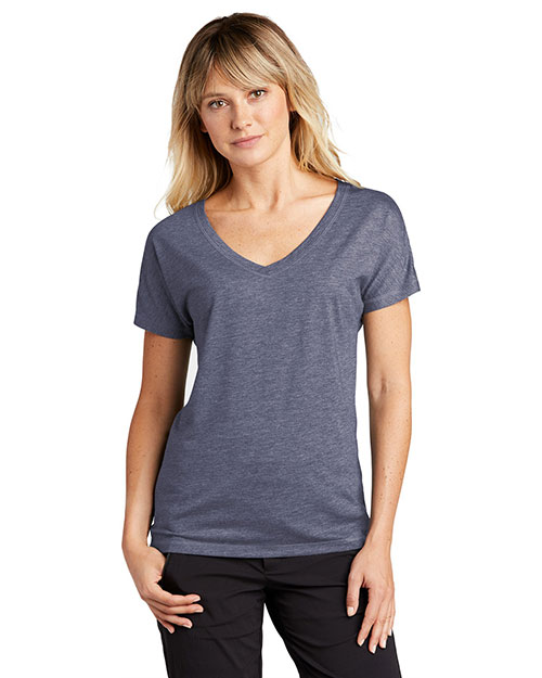 Sport-Tek Ladies PosiCharge Tri-Blend Wicking Dolman Tee. LST401