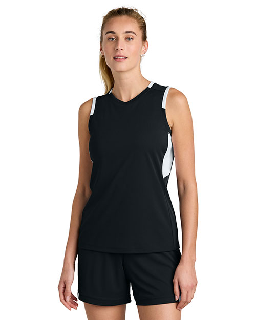 Sport-Tek LST441 ® Women's Club Sleeveless V-Neck