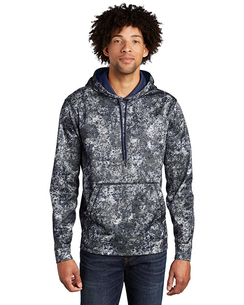 Sport-Tek Sport-Wick Mineral Freeze Fleece Hooded Pullover. ST230