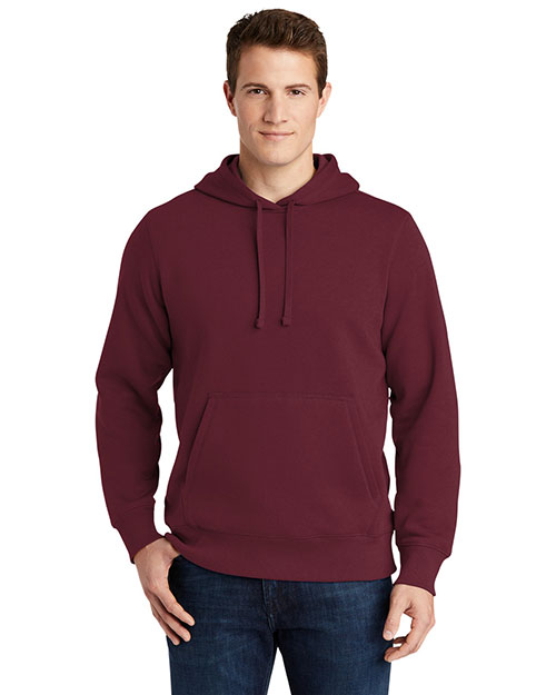 Sport-Tek ST254 Men Pullover Hooded Sweatshirt Maroon at bigntallapparel