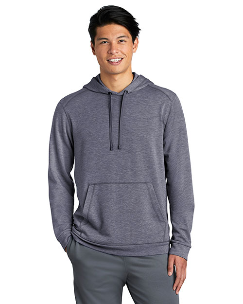 Sport-Tek PosiCharge Tri-Blend Wicking Fleece Hooded Pullover. ST296