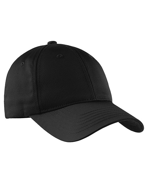 Sport-Tek STC10  Dry Zone Nylon Cap Black at bigntallapparel