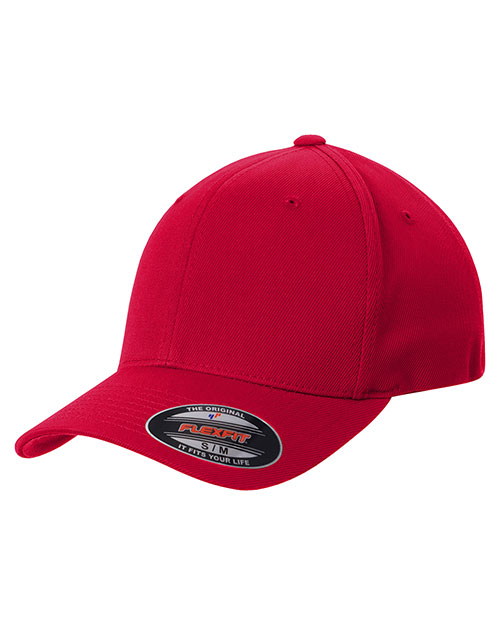 Sport-Tek STC17  Flexfit Performance Solid Cap True Red at bigntallapparel
