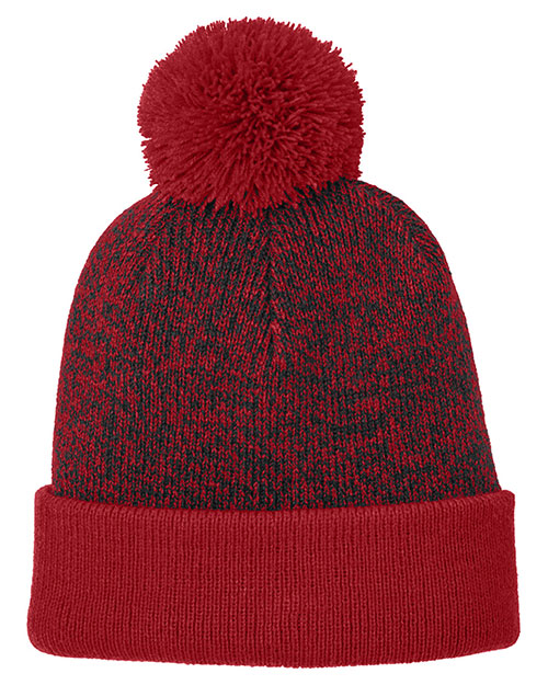 Sport-Tek STC68 ® Halftime Heather Pom Beanie