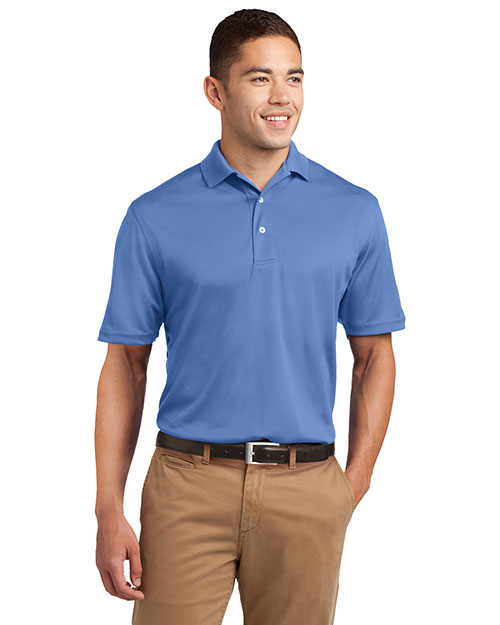 Sport-Tek TK469 Men Tall Drimesh Polo Blueberry at bigntallapparel