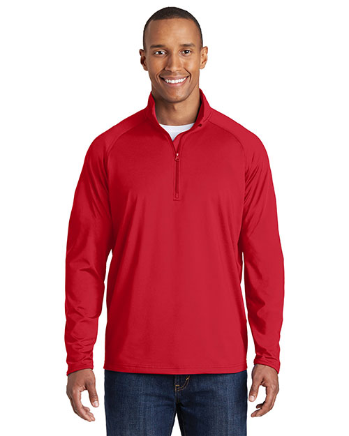 Sport-Tek TST850 Men Tall Sportwick Stretch 1/2zip Pullover