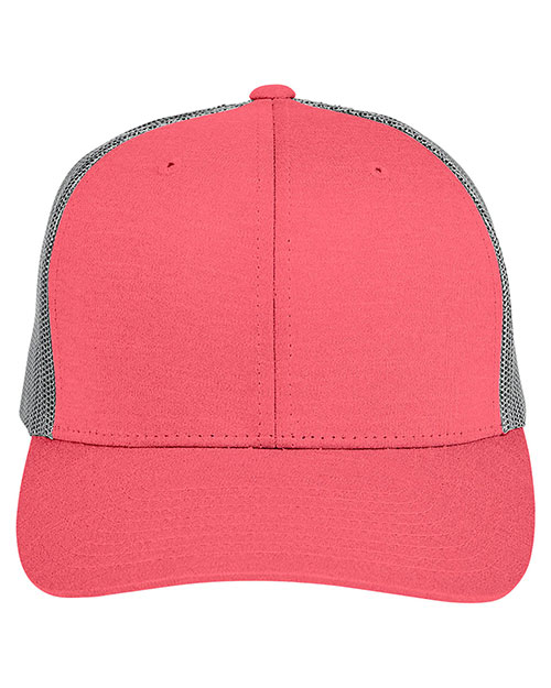 Team 365 TT802  by Yupoong® Adult Zone Sonic Heather Trucker Cap