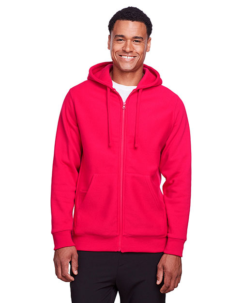Team 365 TT95 Men's Zone HydroSport™ Heavyweight Full-Zip Hooded Sweatshirt