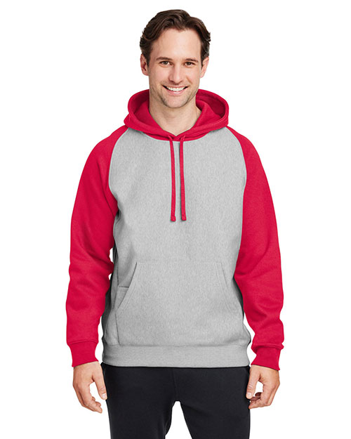 Team 365 TT96CB Unisex Zone HydroSport™ Heavyweight Colorblock Hooded Sweatshirt