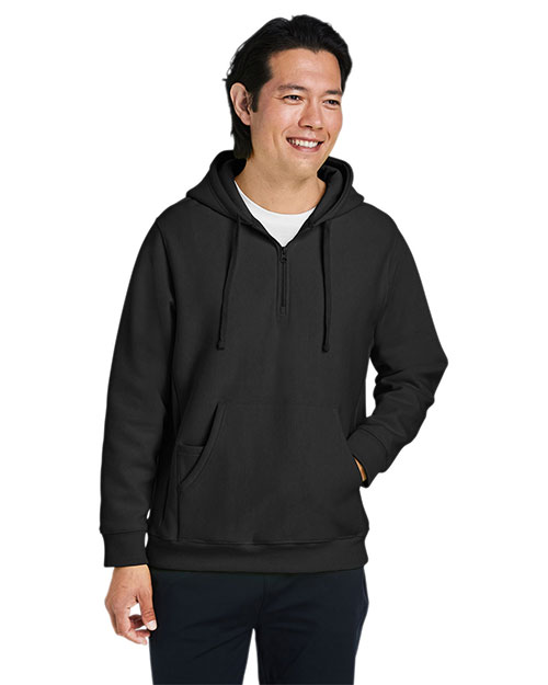 Team 365 TT97 Unisex Zone HydroSport™ Heavyweight Quarter-Zip Hooded Sweatshirt