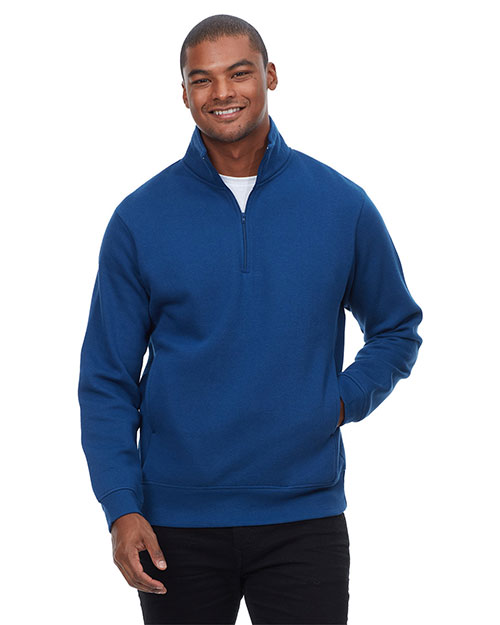 Threadfast Apparel 320Q Unisex Ultimate Fleece Quarter-Zip Sweatshirt