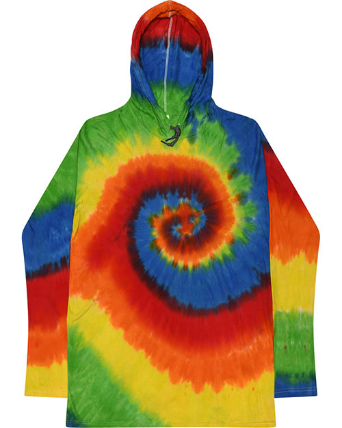 Tie-Dye 2777  Unisex Long Sleeve Hooded T-Shirt