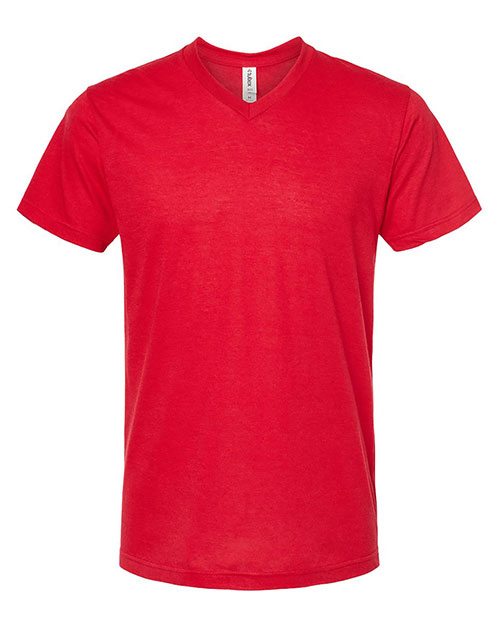 Tultex 207 Unisex Poly-Rich V-Neck T-Shirt