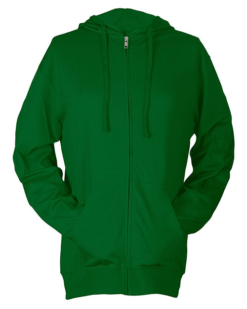 Tultex 260 Unisex Beach Full-Zip Hooded Long Sleeve T-Shirt