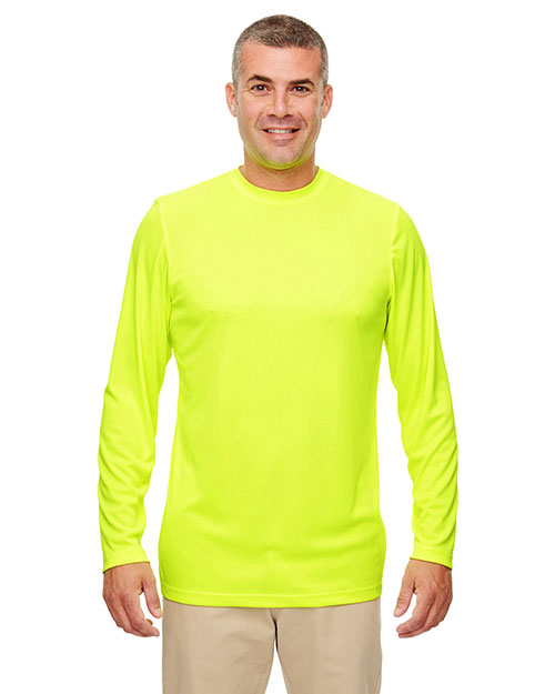 UltraClub 8622 Men 's Cool & Dry Performance Long-Sleeve Top