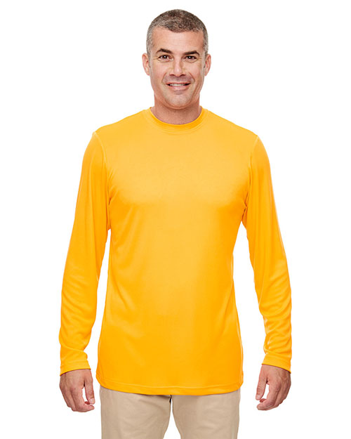 UltraClub 8622 Men 's Cool & Dry Performance Long-Sleeve Top