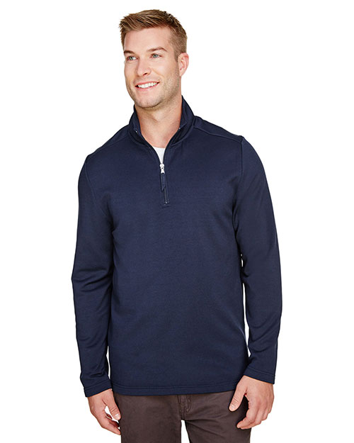 UltraClub UC792  Men's Coastal Pique Fleece Quarter-Zip