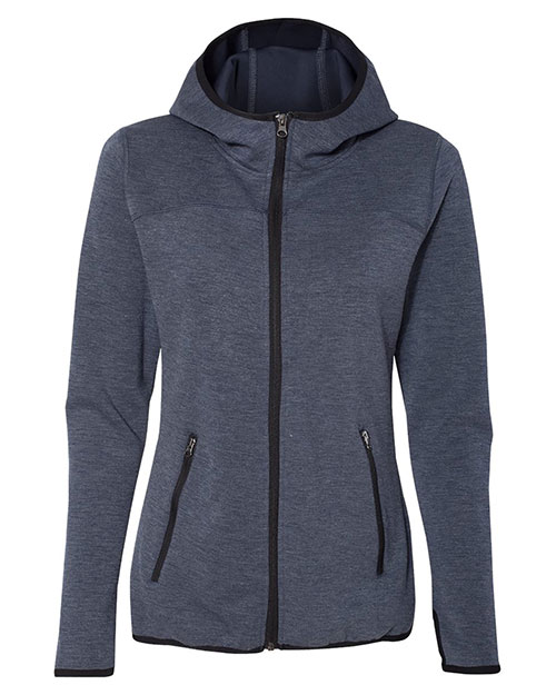 Weatherproof W18700  Women's HeatLast™ Fleece Tech Full-Zip Hooded Sweatshirt