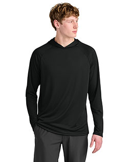 A4 A4N3409 Cooling Performance Long Sleeve Hooded Tee