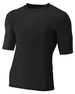 A4 N3283  Men's Half Sleeve Compression T-Shirt at Bigntall Apparel