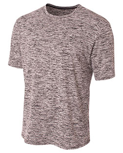 A4 N3296 Men's Space Dye T-Shirt at Bigntall Apparel