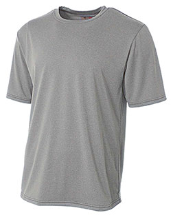 A4 N3381  Topflight Heather T-Shirt