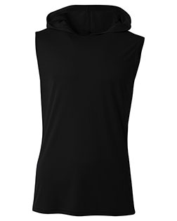 A4 N3410  Men's Cooling Performance Sleeveless Hooded T-shirt