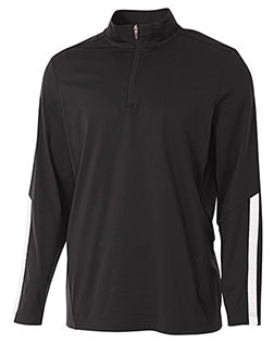 A4 N4262  Adult League Quarter-Zip Jacket