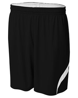 A4 N5364  Adult Performance Double Reversible Basketball Short