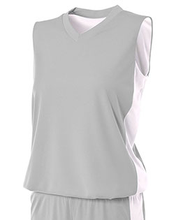 A4 NW2320  Ladies' Reversible Moisture Management Muscle Shirt at Bigntall Apparel