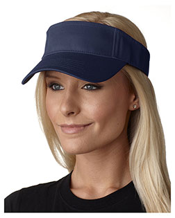 Adams AC101 Ace Vat-Dyed Twill Visor at BigNTallApparel