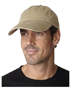 Adams ACSB101 Cotton Twill Pigment-Dyed Sunbuster Cap at Bigntall Apparel