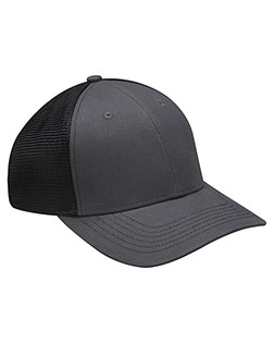 Adams PR102 Brushed Cotton/Soft Mesh Trucker Style Cap