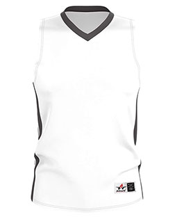 Alleson Athletic 538J Single Ply Basketball Jersey at BigNTallApparel