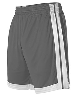 Alleson Athletic 538PW Women's Single Ply Basketball Shorts In Big & Tall Sizes