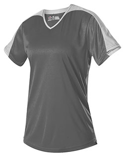 Alleson Athletic 558VG Girls' V-Neck Fastpitch Jersey