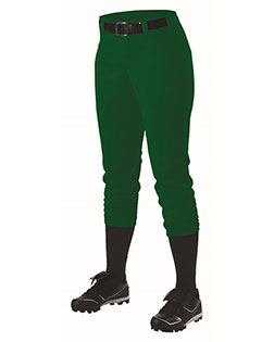 Alleson Athletic 605PBW Women's Belt Loop Fast-Pitch Pants at BigNTallApparel