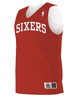 Alleson Athletic A115LA NBA Logo'd Reversible Jersey In Big & Tall Sizes