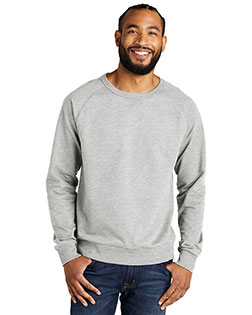 Allmade AL4004 Unisex Organic French Terry Crewneck Sweatshirt at BigNTallApparel