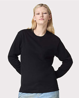 American Apparel 9410 Unisex Super Heavyweight Long Sleeve Pocket Tee