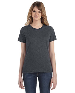 Anvil 880 Women Fashion Fit Ringspun T-Shirt In Big & Tall Sizes