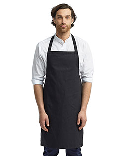 Artisan Collection by Reprime RP102 Men Organic Cotton Bib Apron at BigNTallApparel