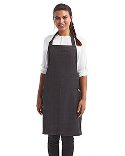 Artisan Collection by Reprime RP122 Unisex ‘Regenerate’ Sustainable Bib Apron at BigNTallApparel