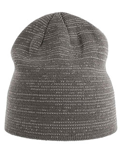 Atlantis Headwear SHINE  Sustainable Reflective Beanie