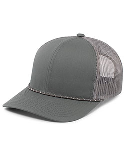 Augusta Sportswear 104BR  Trucker Snapback Braid Cap